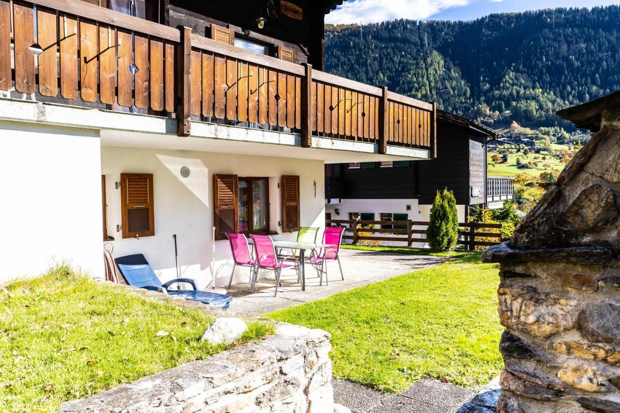 Haus Birchi, Fiesch 3.5-Zimmerwohnung Birchi Eksteriør billede