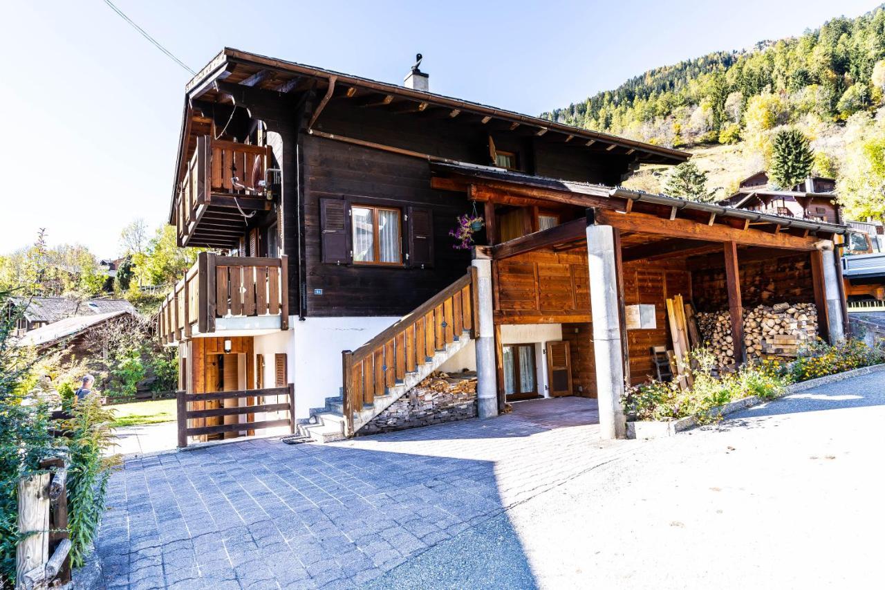 Haus Birchi, Fiesch 3.5-Zimmerwohnung Birchi Eksteriør billede