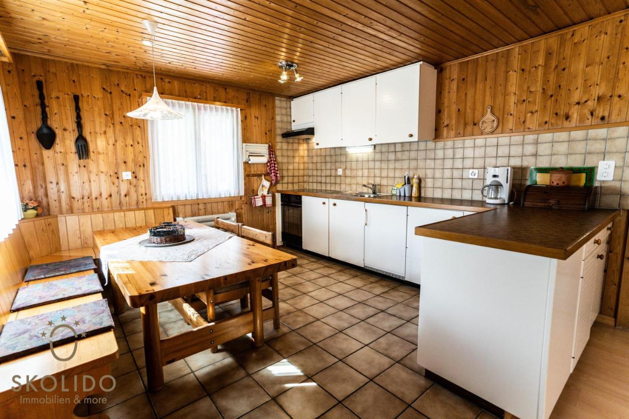 Haus Birchi, Fiesch 3.5-Zimmerwohnung Birchi Eksteriør billede